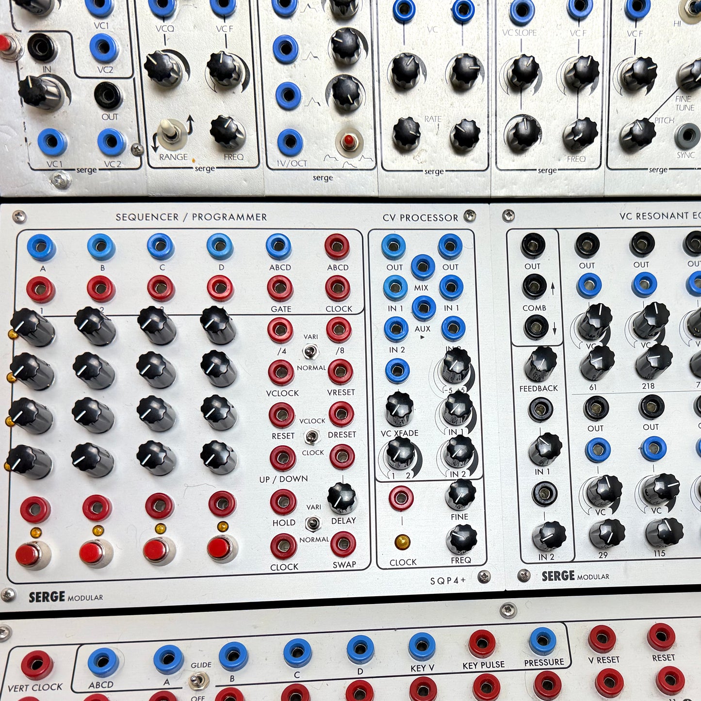 Vintage Serge Modular 4 Panel System (SOLD)