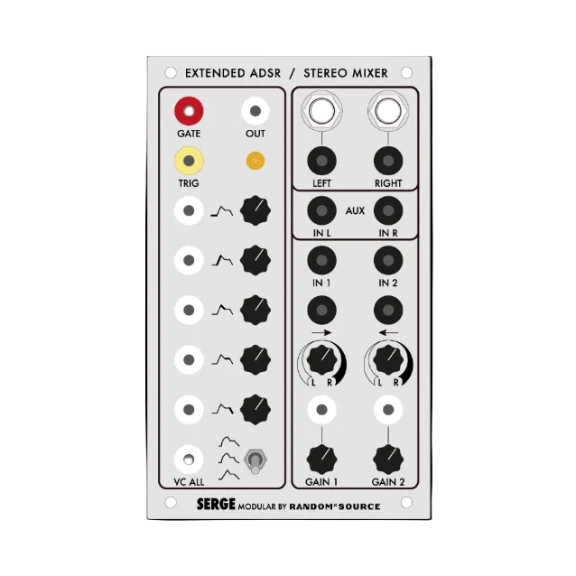 Extended ADSR / Stereo Mixer