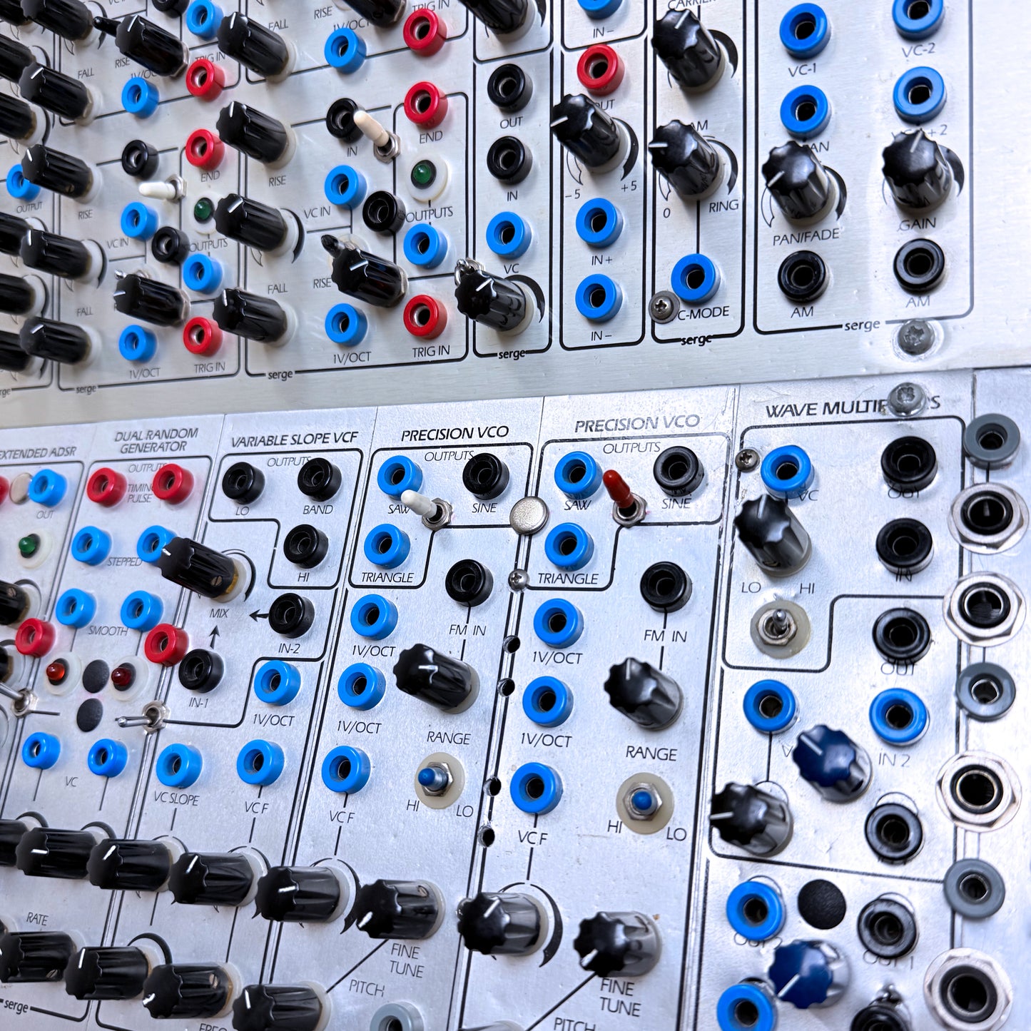 Vintage Serge Modular 4 Panel System (SOLD)