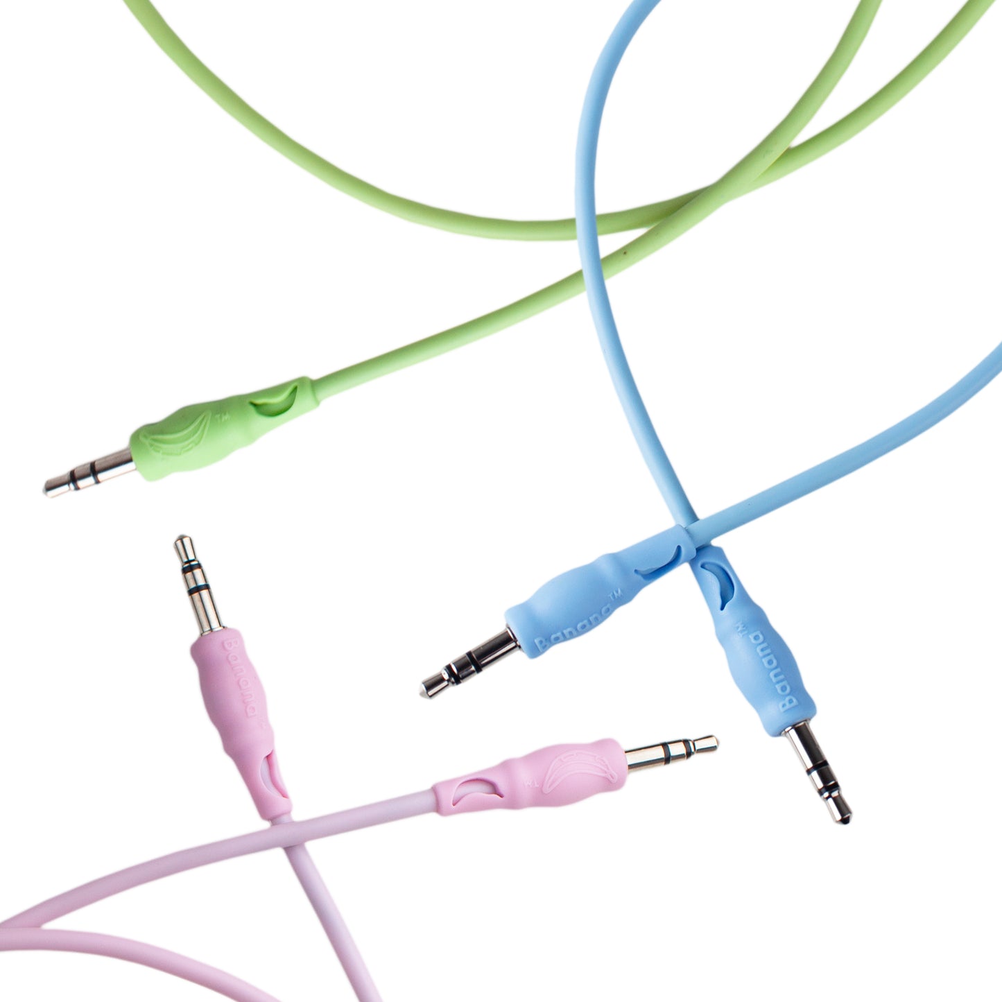 Eurorack+ Stereo Patch Cable Matcha (50cm)