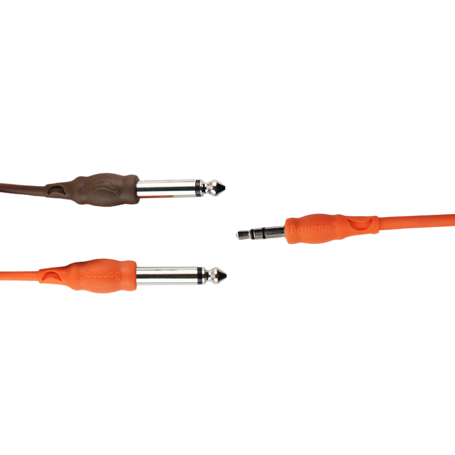 3.5mm stereo to 2x 6.3mm Mono Y Adapter Cable