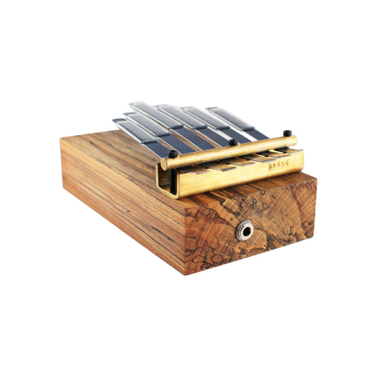 RK 854 Spalted Beech Brick Sub Bass w/ Brass