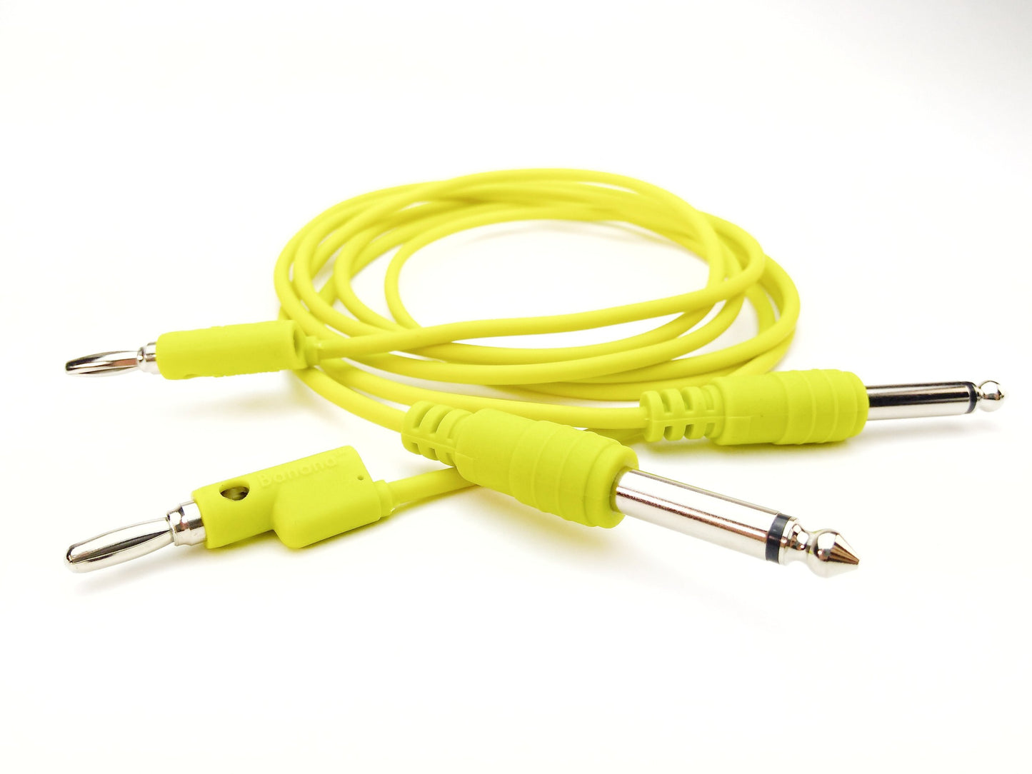 Banana to 6.35mm Jack Cable 100cm