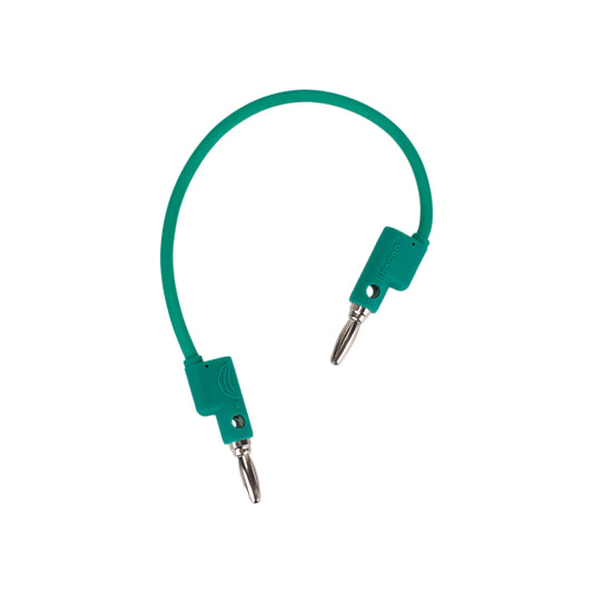 Banana Patch Cables 15cm Aqua