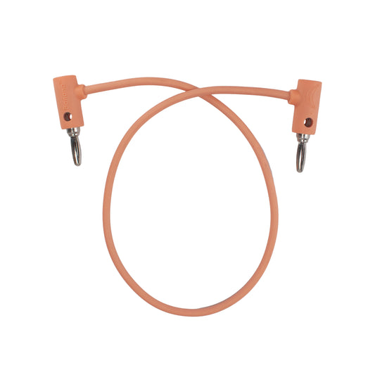 Banana Patch Cables 35 cm Peach