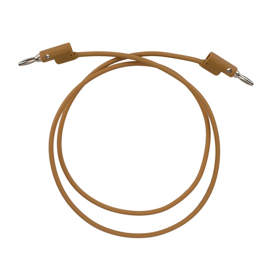 Banana Patch Cables 82 cm Light Brown