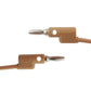 Banana Patch Cables 82 cm Light Brown