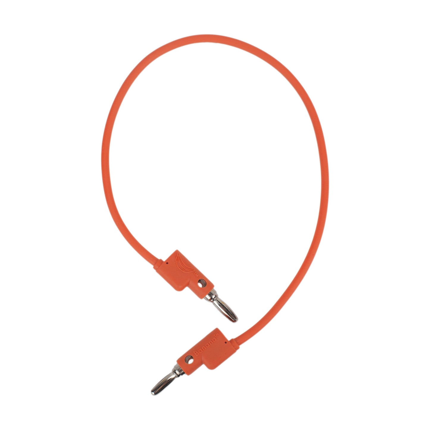 Banana Patch Cables 30cm Orange