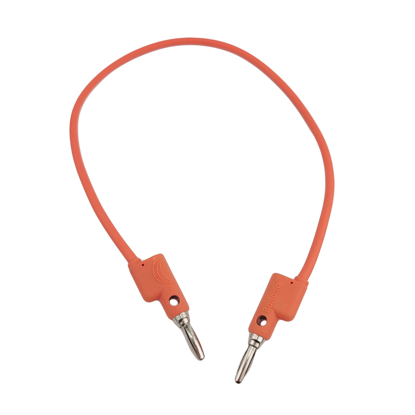 Banana Patch Cables 30cm Orange