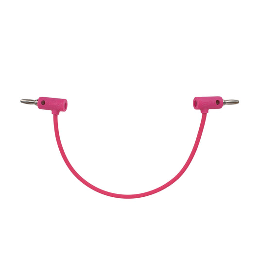 Banana Patch Cables 20 cm Neon Pink