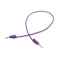 Banana Patch Cables 50 cm Purple