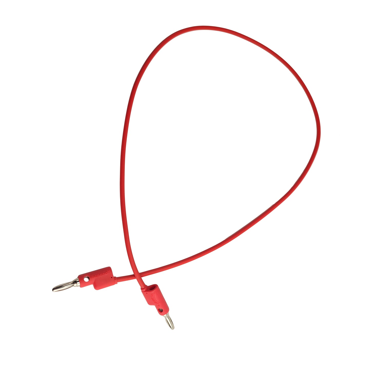 Banana Patch Cables 65 cm Red