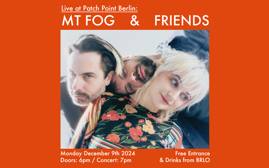 Live Concert on Monday December 9th: Mt. Fog