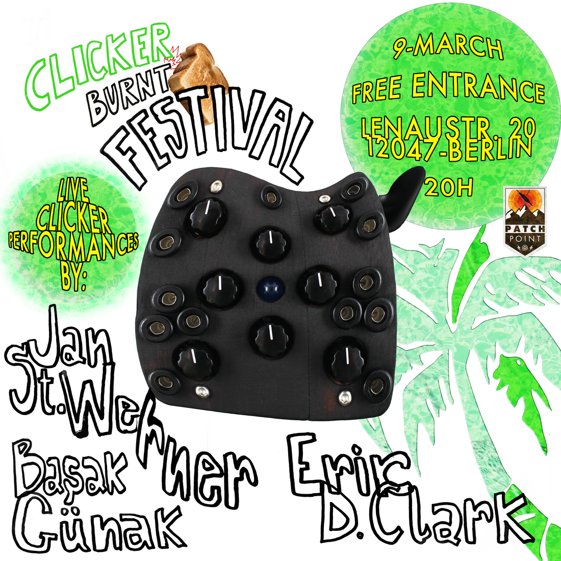 CLICKER BURNT TOAST FESTIVAL 🍞 9th March // 20h // FREE ENTRANCE