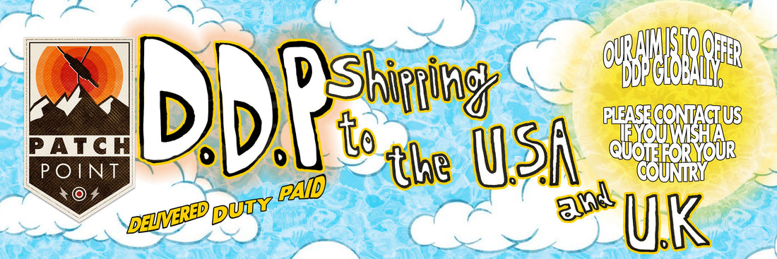 Now shipping DDP to the USA and U.K