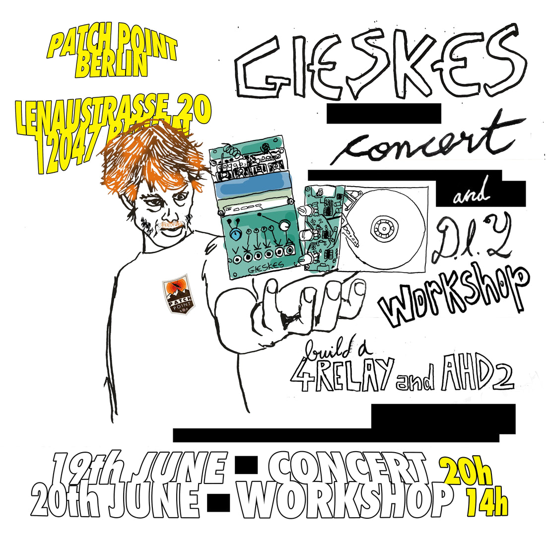 Gieskes Concert and DIY Workshop