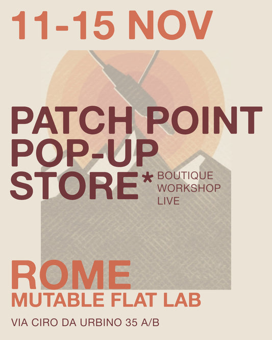 🎉 Patch Point POP-UP Store in ROME // 11-15 NOV - (🚨SURPRISE RELEASE REVEAL)*