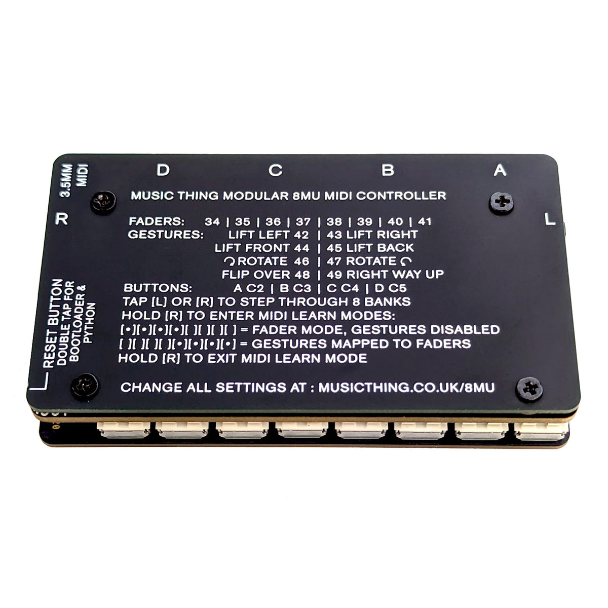 Module 8 Midi Controller 8MU MIDI CONTROLLER – Patch Point