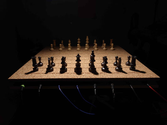 Sonic Chessboard / Optical Octophonic Audio Panner – DIY Kit