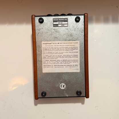 Moog Moogerfooger Phaser MF-103