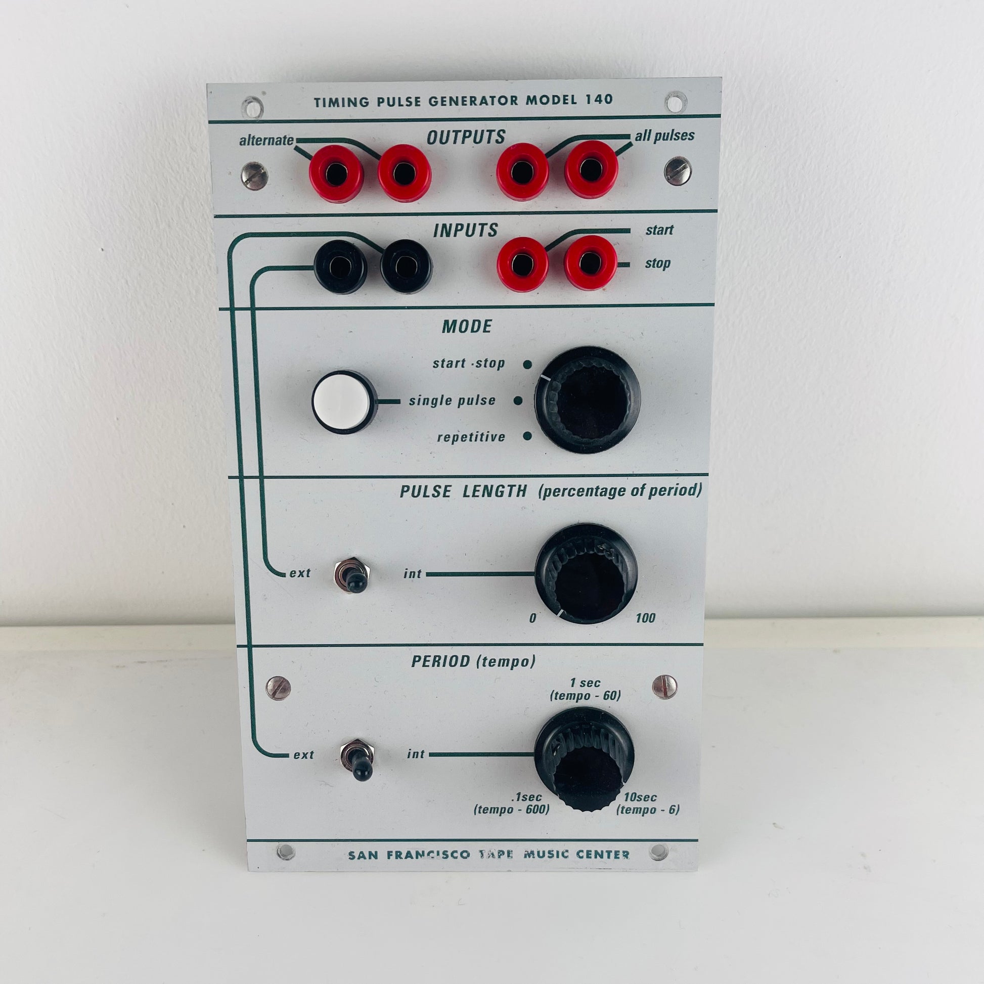 Buchla - Timing Pulse Generator Model 140 – Patch Point