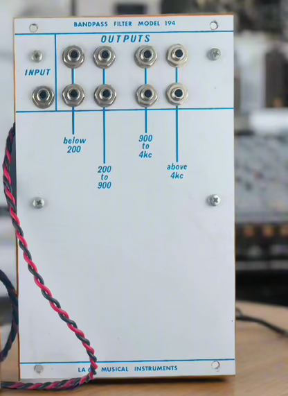 Control Voltage Inverter Model 157 + Bandpass Filter Model 194