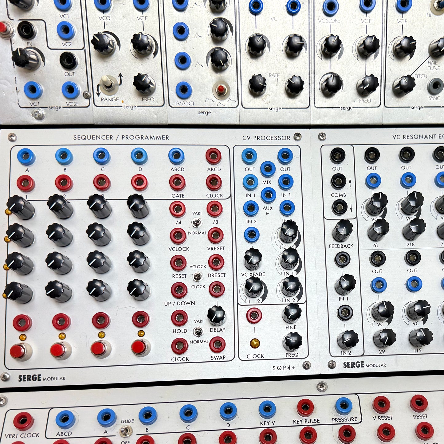 Vintage Serge Modular 4 Panel System (Available)