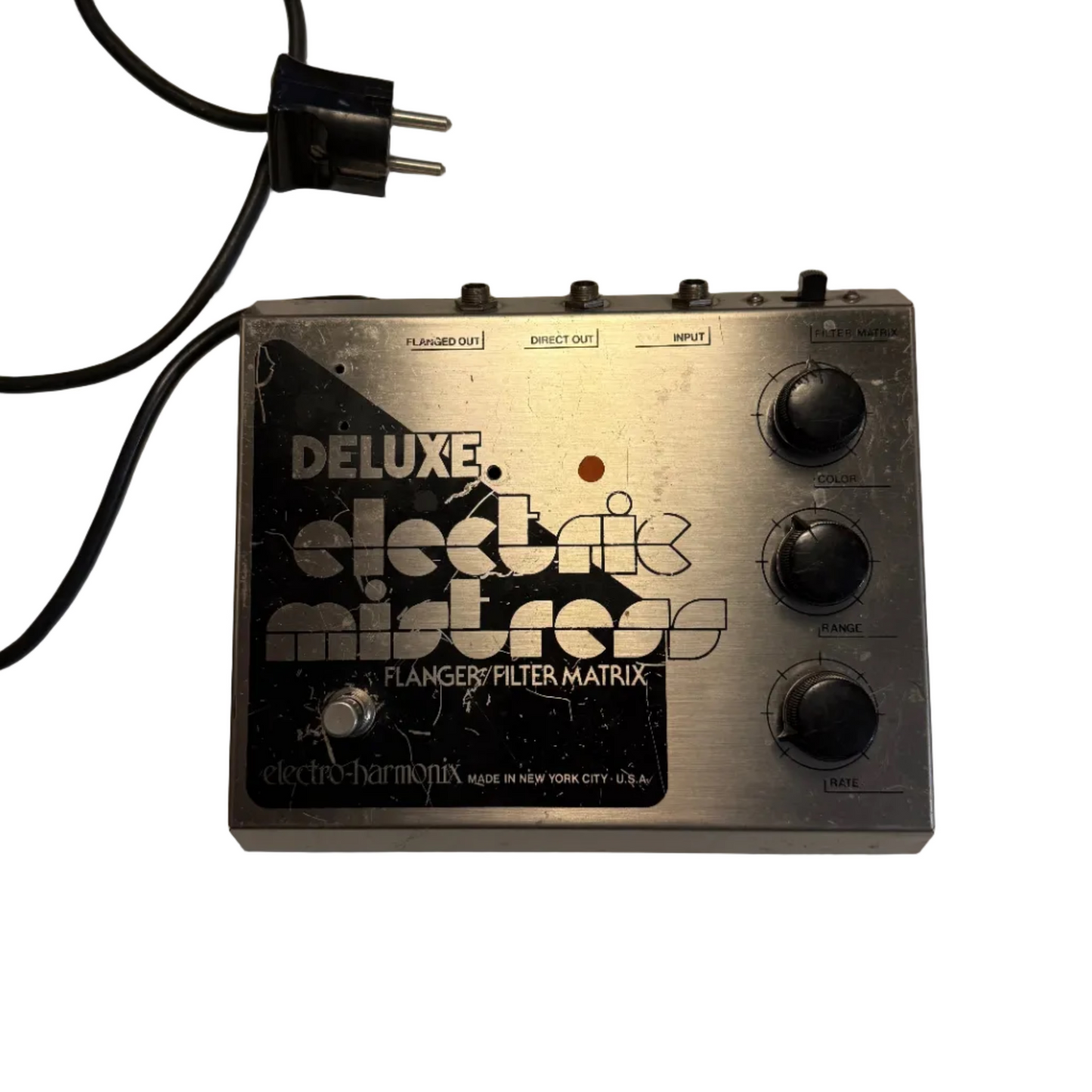 Electro-Harmonix Deluxe Electric Mistress Flanger  70s or 80s  Vintage Pedal