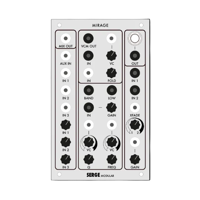 Mirage - Serge Mix Pro / VCFX / XFader