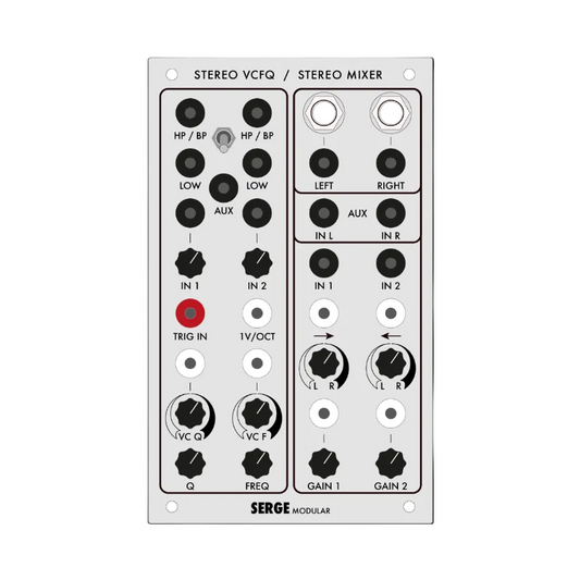 Stereo Duo - Stereo Variable Q Filter / Stereo Mixer