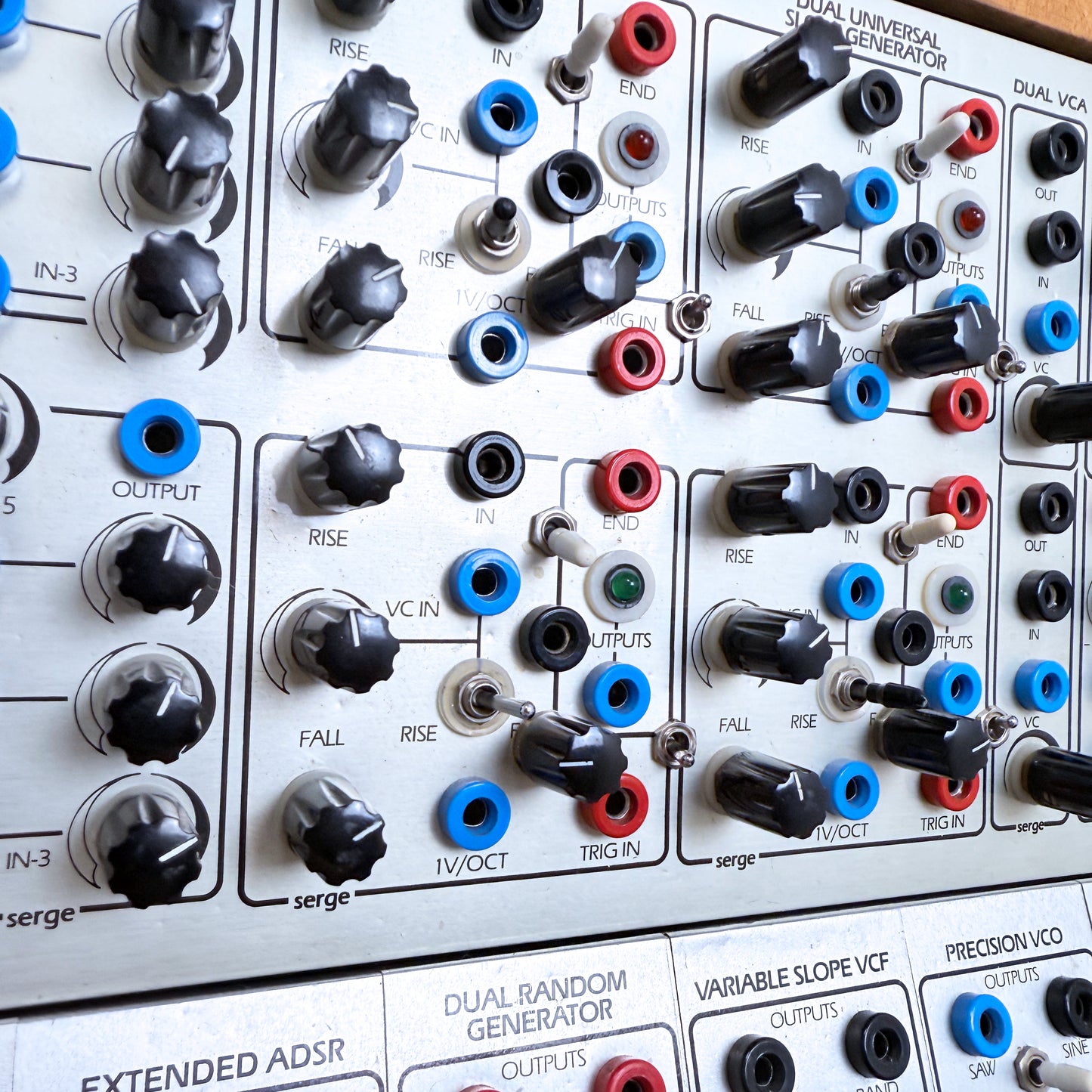 Vintage Serge Modular 4 Panel System (Available)