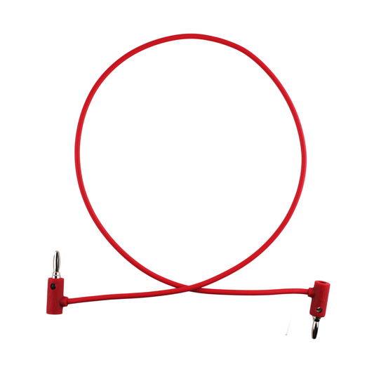 Banana Patch Cables 65 cm Red
