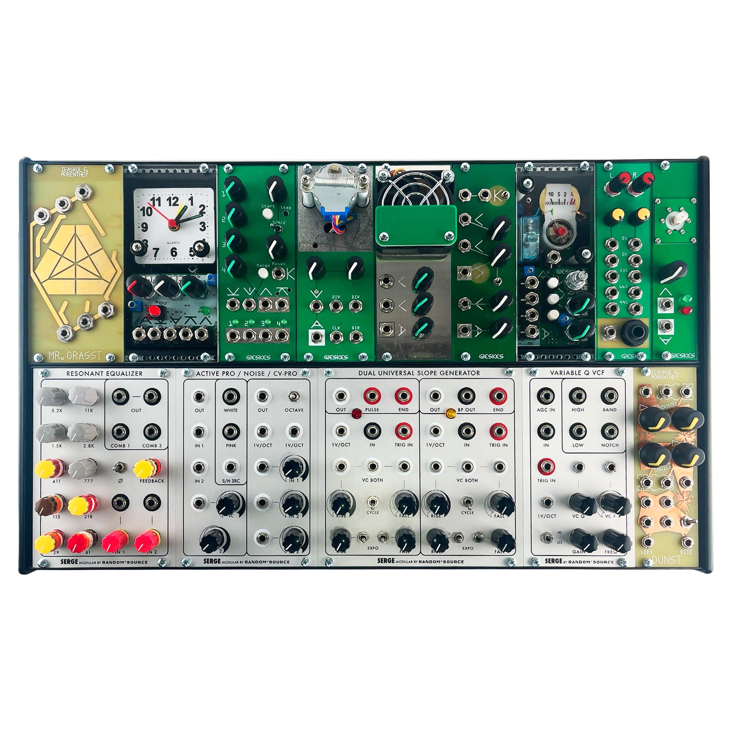 Clinical Chaos - Full System - Gieskes + Serge Modular + Ieaskul F. Mobenthey