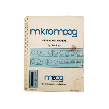 MicroMoog Manual