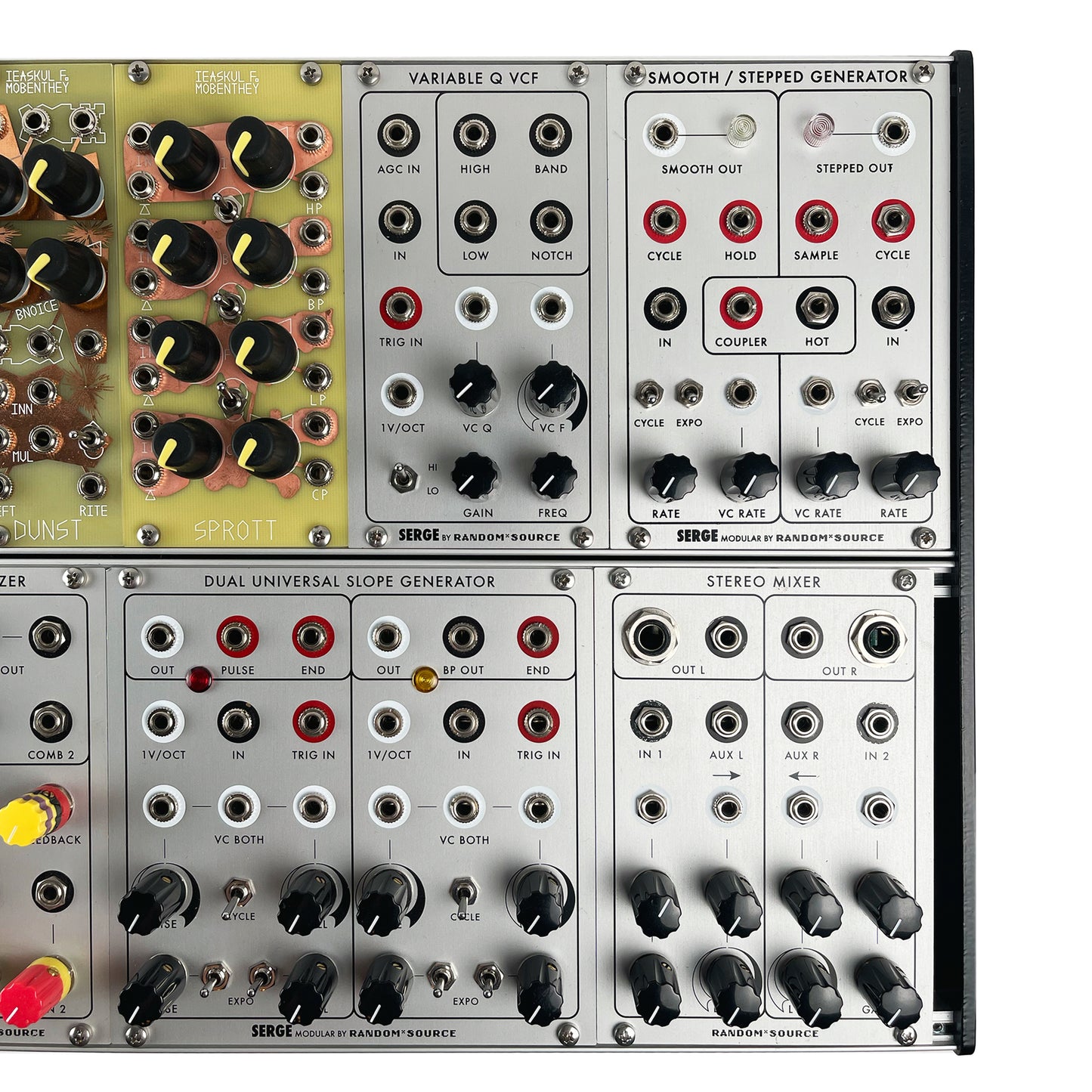 Organic Chaos - Full System - Serge Modular + Gieskes + Ieaskul F. Mobenthey