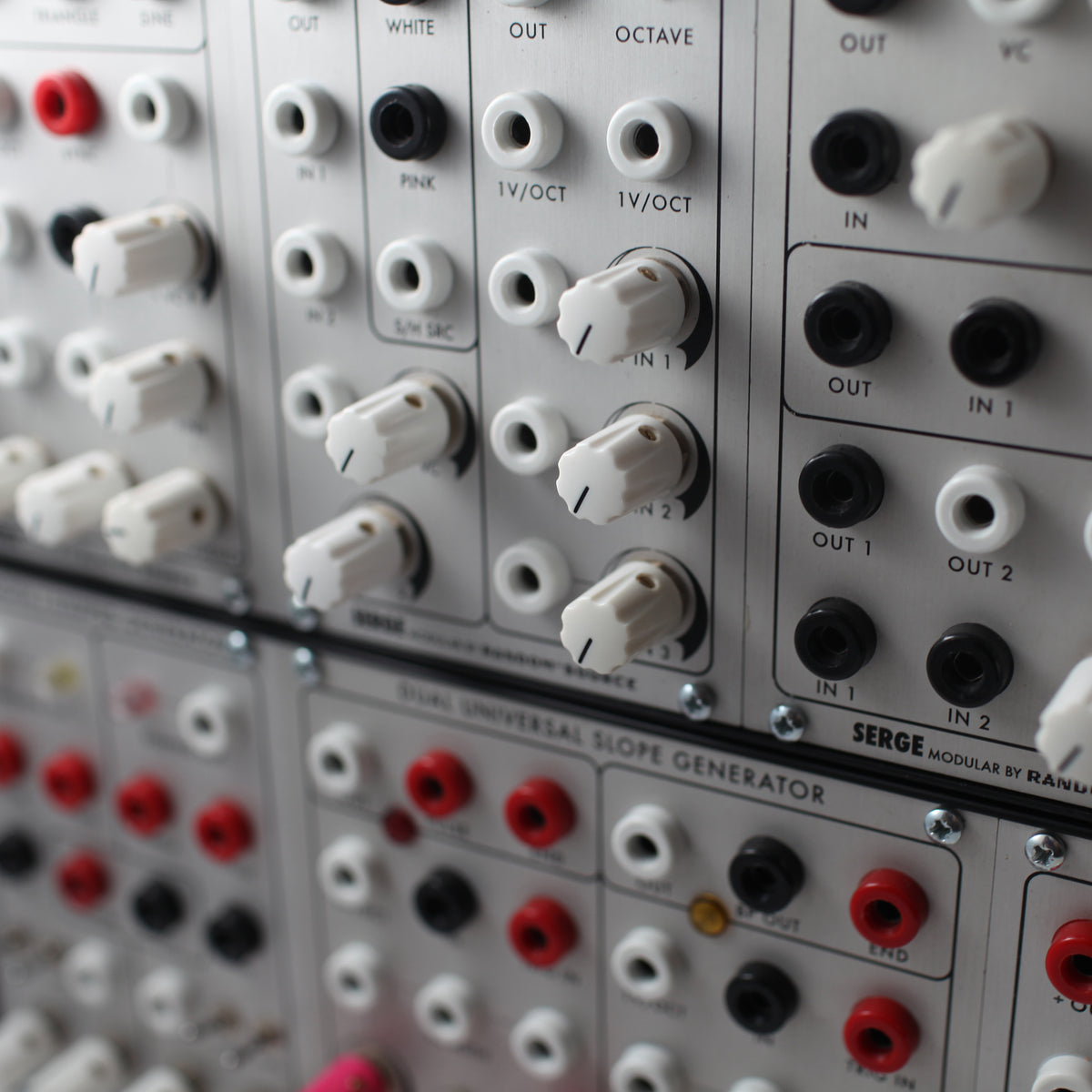 Serge Modular - Dr. Wiener Custom Banana Eurorack System