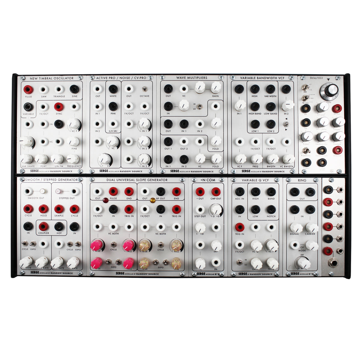 Serge Modular - Dr. Wiener Custom Banana Eurorack System