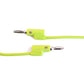 Banana Patch Cables 100 cm Neon Green
