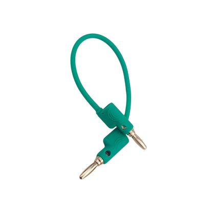 Banana Patch Cables 15cm Aqua