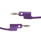Banana ™ Patch Cables 50 cm Purple