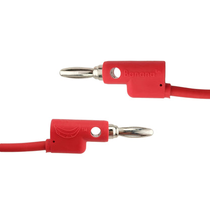 Banana Patch Cables 65 cm Red